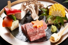 ご夕食／一例　アップグレードコース